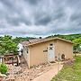 Lakefront Ozark Cottage: Deck w/ Covered Dock!