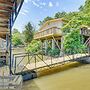 Lakefront Ozark Cottage: Deck w/ Covered Dock!