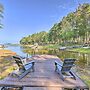 Lakefront Anderson Paradise: Dock, Fire Pit!