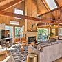 Near Trails: Cabin w/ 2-level Deck in Twain Harte