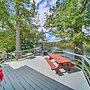 Lakefront Burton Home w/ Deck, Grill + Views!