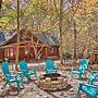 'serenity Woods' Cabin w/ Hot Tub & Fire Pit