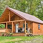 Stunning Victory Cabin w/ Private Hot Tub & Pond!