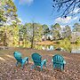 Peaceful Durham Retreat on Pond With Huge Deck!
