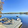 Modern Mohican Lake Abode w/ Fire Pit & Views