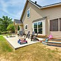 1/2 Mi to Lake Texoma: Home w/ Fire Pit & Grill!