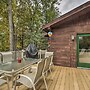 Deck w/ Private Hot Tub: Lakefront Raystown Cabin!