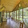 Scenic Cabin on 2 Acres Near Lake Holcombe Marina!