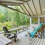 Quiet & Romantic Riverfront Mckenzie Bridge Cabin!