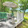 Waterfront Gladwin Home w/ Deck + Fire Pit!