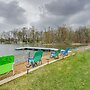Osseo Cottage on Pleasant Lake w/ Dock & Views!