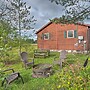 Deck, Hot Tub, Fire Pit: Rustic Cabin in Benezette