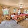 Waterfront Lake Eufaula Home: Multi-level Balcony