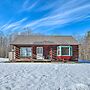 High Peak Heaven: Cozy Log Cabin on 1 Acre!