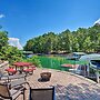 Lakefront Keowee Home w/ Dock ~ 14 Mi to Clemson