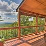 Spacious Log Cabin w/ Fire Pit & Game Room!