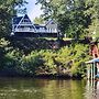 Riverfront Retreat on 4 Acres w/ Private Dock