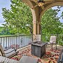 Private Dock + Water Views: Hot Springs Abode!
