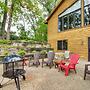 Sandy Beach Family Getaway w/ Fire Pit & Deck!