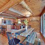 Furnished Deck + Lake Access: Fairland Log Cabin