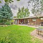 < 3 Mi to Pearl St: Home w/ Large Yard in Boulder