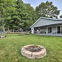 Lakefront Mecosta Cottage: Dock, Beach Access