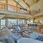 Deck, Grill & Fire Pit: Spacious Show Low Hideaway