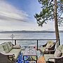 Beautiful Home on Hood Canal w/ Hot Tub & Dock!