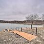 Lakefront Cedar Vale Lodge w/ Private Boat Dock!