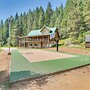 Log Home on 60 Private Acres By Mt Shasta Ski Park
