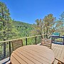 Deck & Mogollon Rim Views: Secluded Payson Cabin