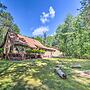 Riverfront Oconto Cabin w/ Fire Pit & Yard!