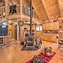 Log Cabin on 2 Acres: Fenced Yard by Forest!