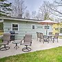 Charlevoix Cabin w/ Patio & Grill - Steps to Lake!