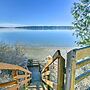 Cozy Beachouse: View & Deck, Steps From Skagit Bay