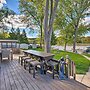 Boat Dock & Backyard: 'rock River Retreat'