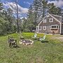 Franconia Escape on Half Acre w/ Fire Pit & Deck!