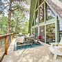 Flagstaff A-frame Cabin w/ Deck & Lovely Views!
