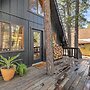 Deck & Forest Views: Munds Park A-frame Cabin