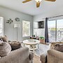 Carolina Beach Condo With Deck: Steps to Shore!