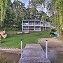 Cozy Lakefront Lapeer House w/ 2 Paddle Boats!