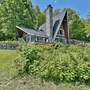 The Bison - Waterfront A-frame With Private Dock