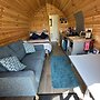 Luxury Glamping Pod With Hot Tub, fee Applies