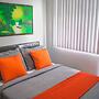 Room in Condo - Butler's Bnb Trees Residences Qc Phil