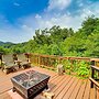 Quaint Lenoir Cabin w/ Mountain Views & Fire Pits!