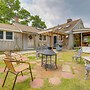 Yard & Fire Pit: Unique Cape Cod Home in Brewster
