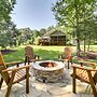 Riverfront Cullowhee Home With Fire Pit!