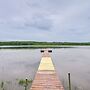 Secluded Harmony Cabin w/ Deck, Dock, Boats!