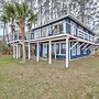 Carrabelle Retreat w/ Boat Dock + Views of Gulf!