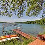 Cozy Frazee Lake Home w/ Hot Tub & Fire Pit!
